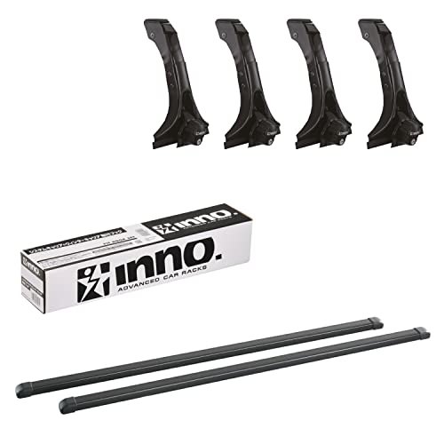 エブリーワゴン用　inno ステム 4個セット 鍵付き ブラック Amazon.co.jp: カーメイト inno(イノー) 車種別 【スクエアタイプ
