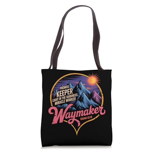 Waymaker Vintage Promise Keeper Miracle Worker Tote miniatura 1