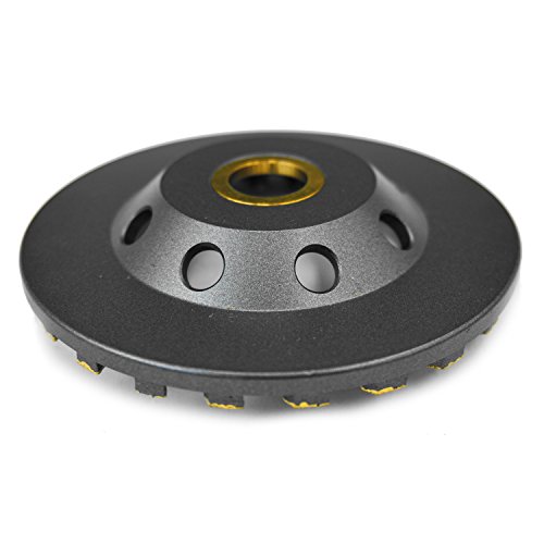 Megatron 4" Diamond Cup Grinding Removing Disc Wheel For Concrete, Paint, Epoxy, Glue And Mastic With Cdb Newest Technology (Megatron 4") #TOP7
