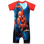 Marvel Boys Spiderman Swimsuit Red Age 4 to 5 Years