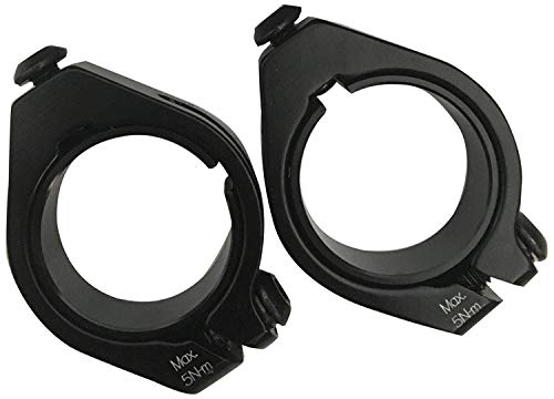 QiK Sports Ryder Water Bottle Cage Seat Post Clamp Mount Adapter - 31.6mm, Black
