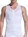 HOTER Mens Slimming Body Shaper Vest/T-Shirt With Zipper