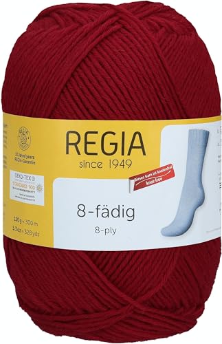 Schachenmayr Regia 8-Fädig, 150G kirsche Handstrickgarne