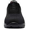 DYKHMILY Safety Trainers Mens Steel Toe Cap Trainers Light Weight Anti Smashing Breathable Puncture Proof Comfortable Fashion Safety Shoes Work Trainers(Black,9UK) #4