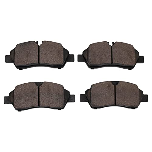 Image of TRQ Rear Brake Pad and Rotor Set Ceramic G Coated Rotors Calipers | For 2015-2019 Ford Transit-250