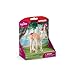 Produktbild SCHLEICH BAYALA 70743 Mythisch Verziertes Rosa Lama Einhorn - Mit Glitzernden Details und Glänzendem Spiralhorn, Robustes und Fantasievolles Figuren Einhorn Spielzeug ab 5