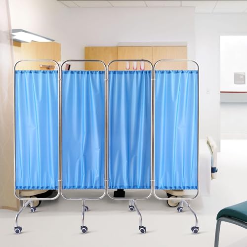 Paravent médical pour diviser une salle d'examen et isoler un lit de soin - 2