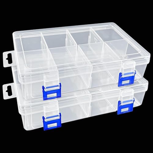 Boîte De Rangement Pour Toupie – Poignée, Compartiments, Plastique Léger, Voyage Et Protection