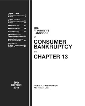 Paperback The Attorney's Handbook on Consumer Bankruptcy and Chapter 13 Book