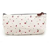 midori taschenbleistift  Studenten Wind Pastoral Blumen Bleistift Kleine frische Garten-Art-Blumenleinwand-Studenten-Feder/Bleistift-Kasten-Bleistift-Beutel