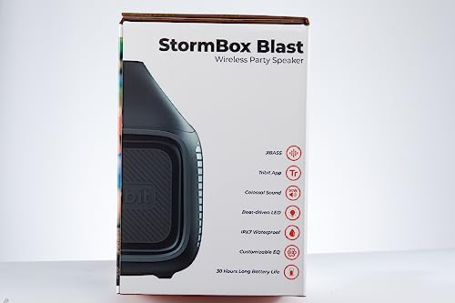 Caixa de Som Bluetooth Portátil Tribit StormBox Blast, alto-falante portátil com som estéreo alto de