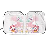 妖怪ウォッチ ジバニャン ウィスパー 車用サンシェード フロントガラス 日よけサンシェード 遮光フロントシェード 簡単取付 サンシェード 全窓カバー 日除け 吸盤 遮光 熱射防げ 可愛い 70ｘ130cm