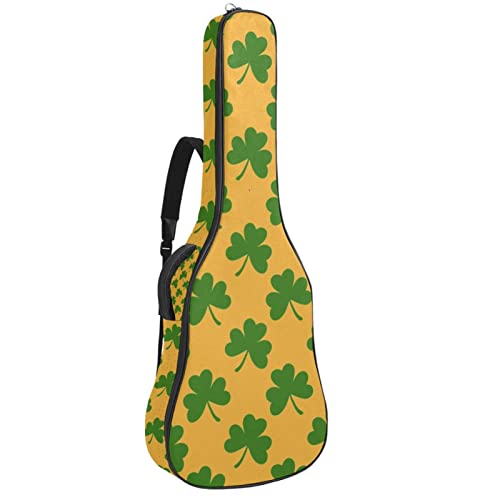 Sac de guitare acoustique oiseaux volants imperméable et rembourré pour musicien nomade