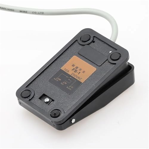 Interruptor de pedal eléctrico de restablecimiento automático FS-1 para solucionar cortes de control manual 3