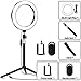 Produktbild DaMohony 3-in-1 LED-Ringlicht mit Selfie-Stick Stativ dimmbar 3 Lichtmodi Ringlicht für Live-Streaming Fotografie, 20,1 cm