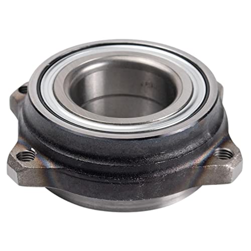 Image of TRQ Rear Left and Right Wheel Bearing and Hub Assembly Set 2 Piece Compatible with 15-20 Mercedes-Benz C300 16-18 C350e 2015 C400 17-20 C43 AMG 2016 C450 AMG 16-20 C63 15-20 C63 S