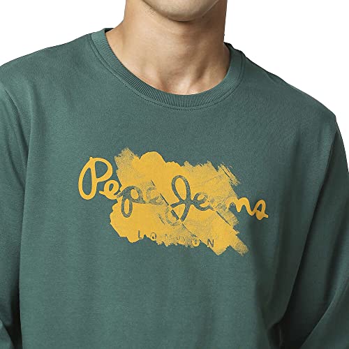 Image of Pepe Jeans Men's Cotton Hooded Neck Sweatshirt