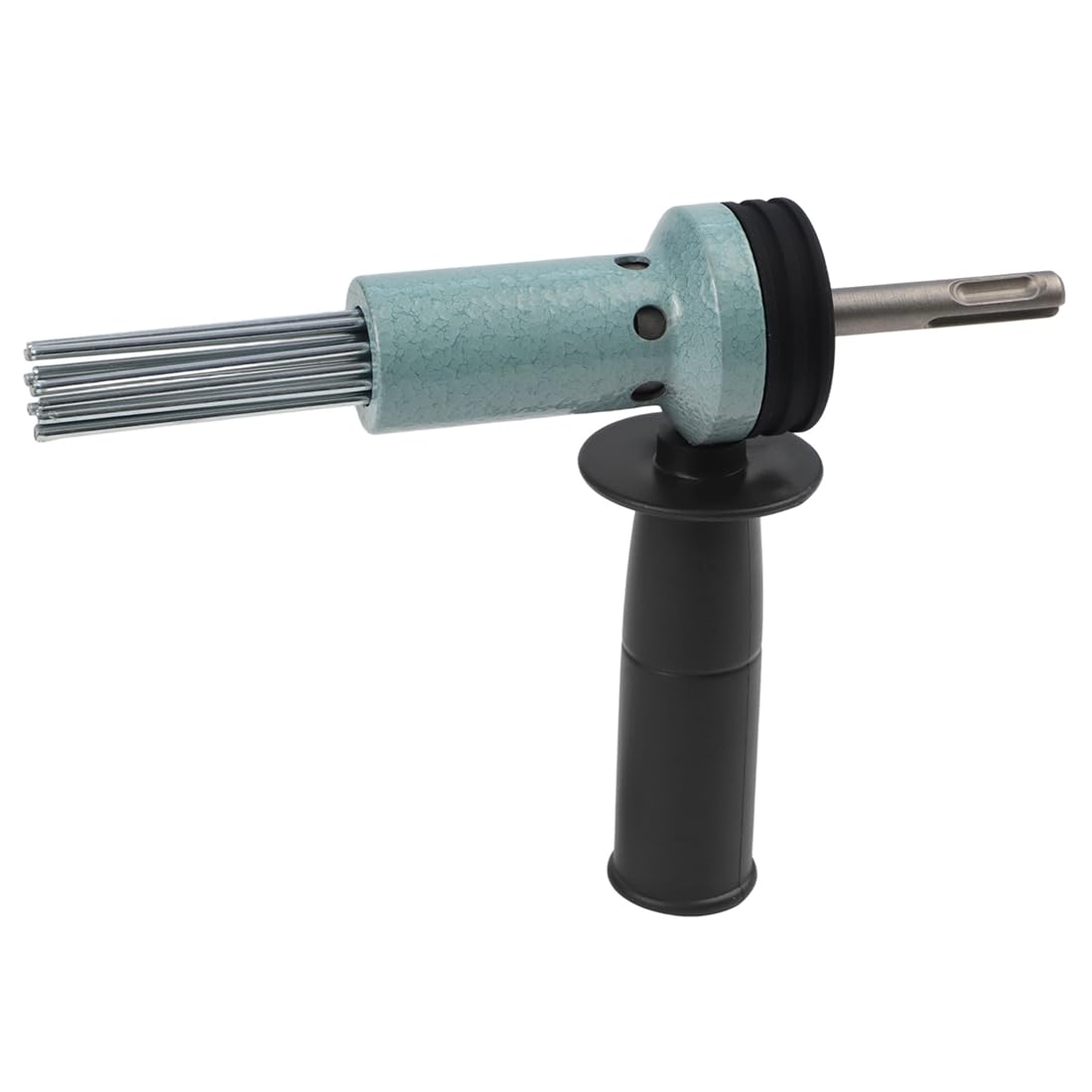 Jnchdghwa Green For Electric Hammer Compatible Hardened Alloy Steel Sds Shank Needle Scaler Adapter For Rust Removal And Masonry Concrete Drilling
