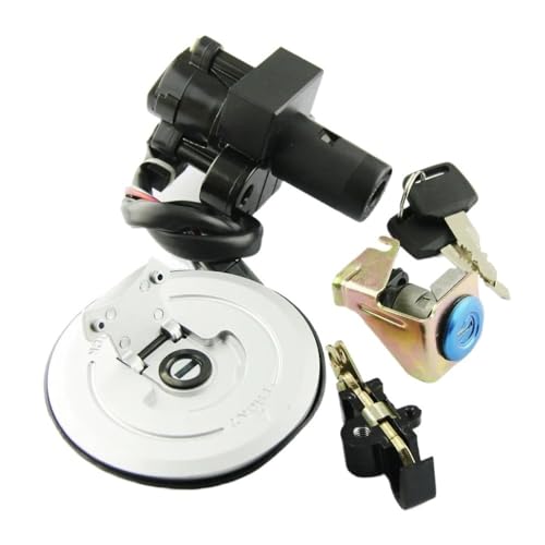 Kit clé de verrouillage moto XRV750 anti-corrosion avec bouchon de réservoir étanche