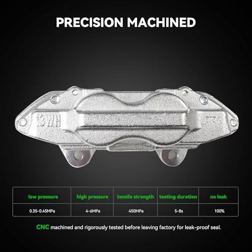 Front Brake Calipers with Hardware Kit, Left & Right Brake Calipers Set Fit for Toyota 4Runner FJ Cruiser Tacoma by DTMAP - Image 7