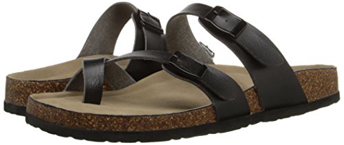 Madden Girl Women's Bryceee Toe Ring Sandal, Black Paris, 9 - Thumbnail 7