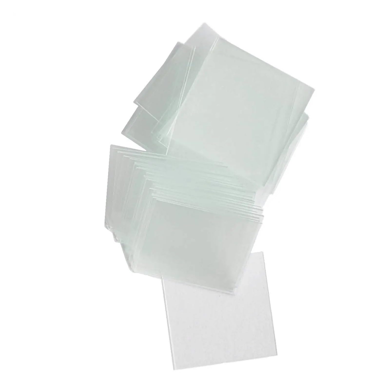 100 Stück Standard-Abdeckglas-Mikroskop-Zubehör, 0,13–0,17 mm Dicke, biologische Laborinstrumente(22x22mm)