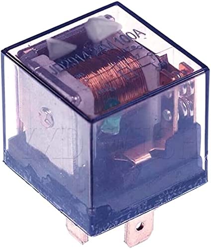 Relé automotriz 24V 5 pines 80A SPDT estanco para control de vehículos industriales 5