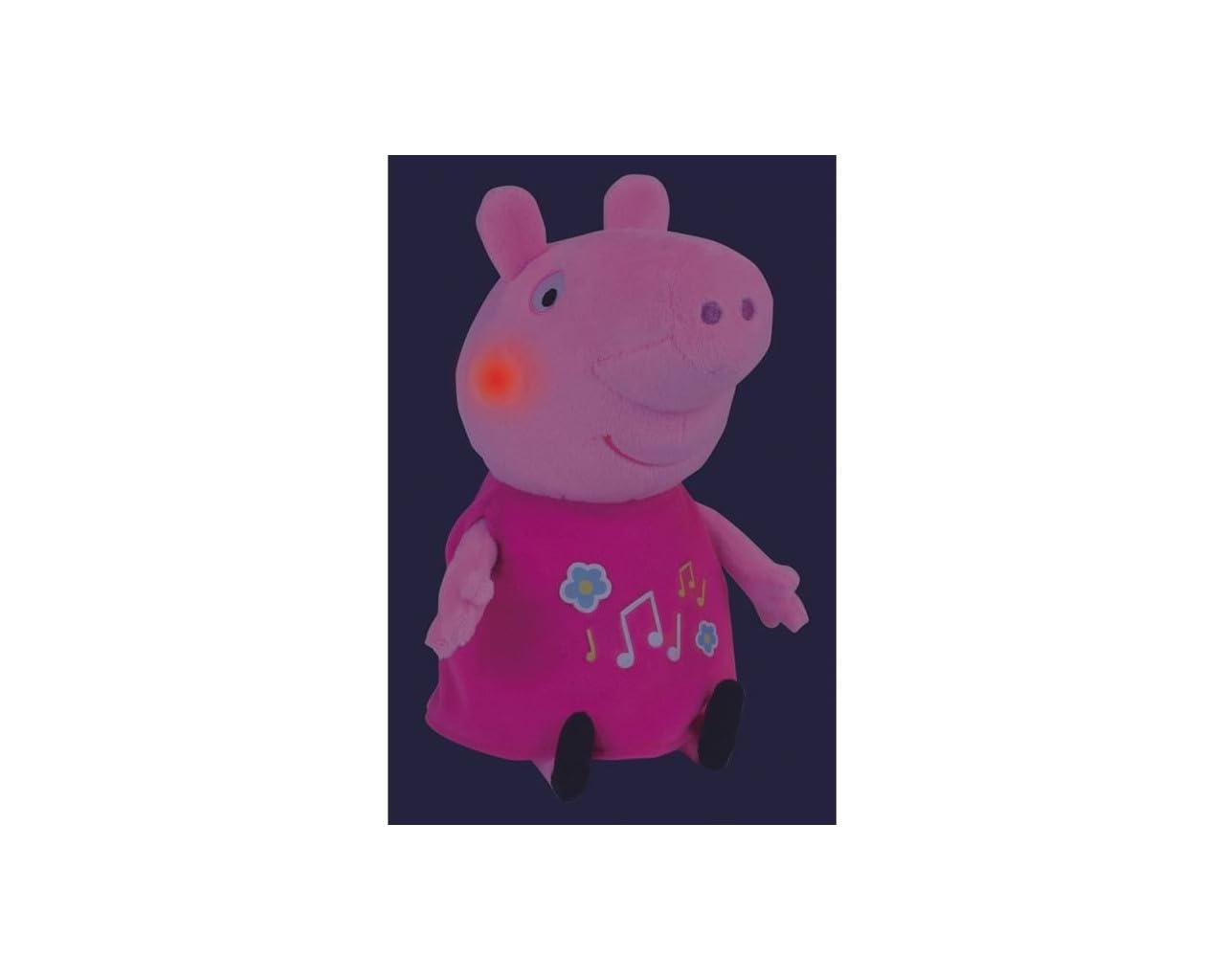Jemini – 023344 – Peppa Pig – Plüschtier mit Musik und Licht, +/-25 cm