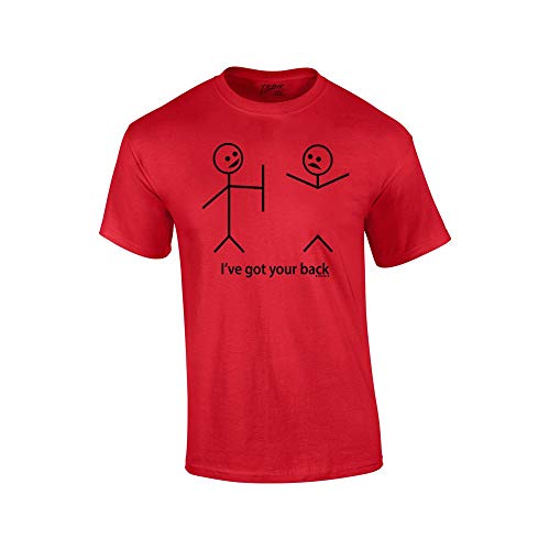 Trenz Shirt Company Mens Classic - Funny Stick Figure Novelty