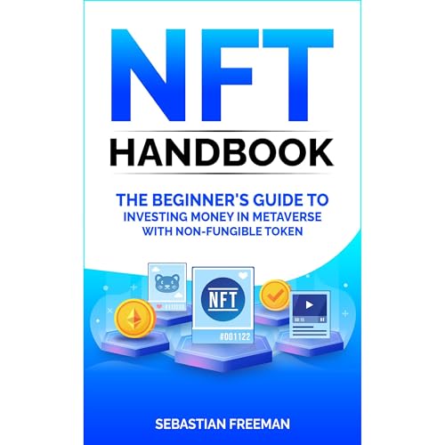 NFT Handbook Audiolibro Por Sebastian Freeman arte de portada