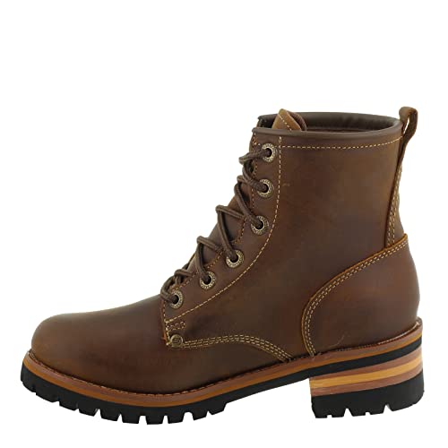 Skechers Skechers Women's Laramie 2 Engineer Boot, 7 B - Medium, Dark Brown