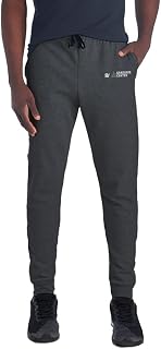 Campus Lab Officially Licensed Jogger Sweatpants Unisex for Men & Women with Pockets Primary Logo Charcoal Heather Collection
