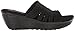 Skechers Cali Women's Parallel-Milk And Honey Wedge Sandal,Black,8.5 M US