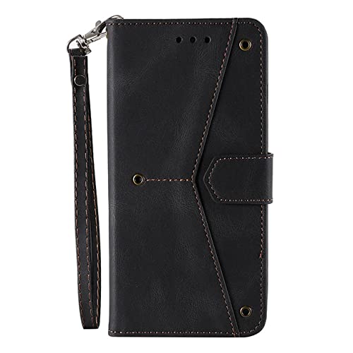 Housse en cuir véritable pour iPhone 14 Pro étui folio haut de gamme BSAPP HH0007