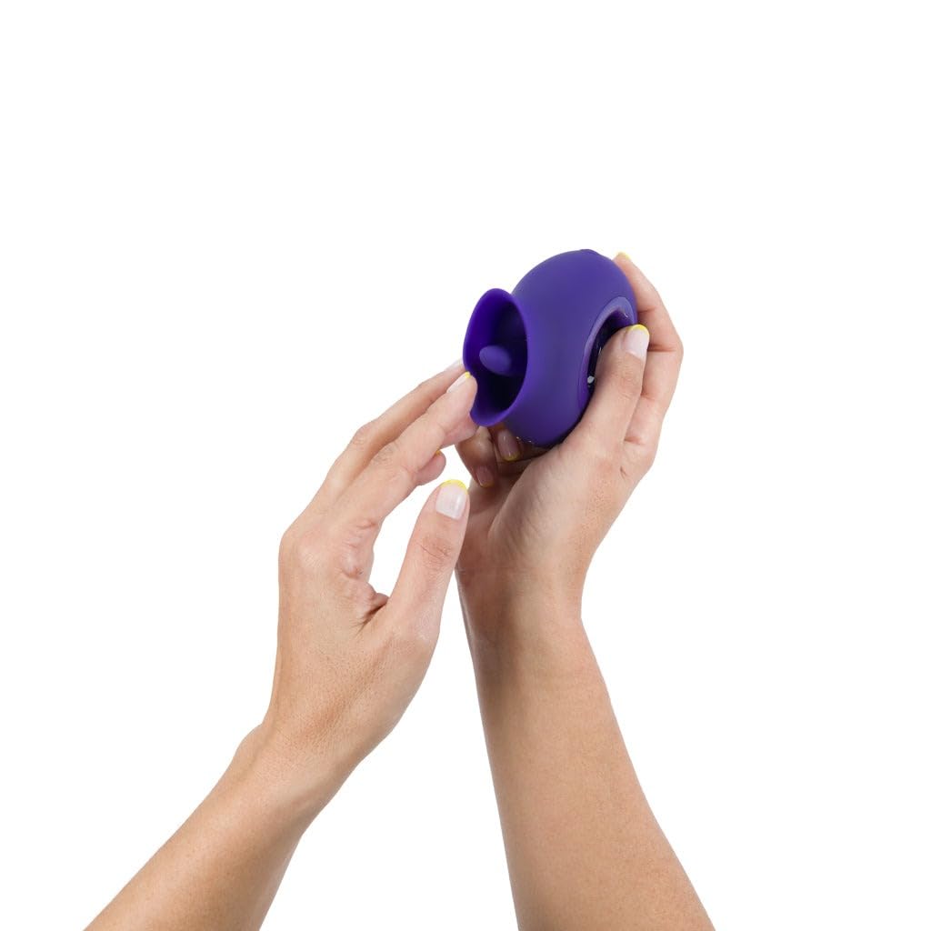 Platanomelón - Vibrador Clitorial con Textura Ultrasedosa, 6 Patrones de Movimiento y 3 Intensidades de Vibración, Sumergible y Recargable - Coco