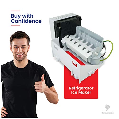 ForeverPRO W10251076 Icemaker for Whirlpool Refrigerator 1871559 AH2579400 EA2579400 PS2579400