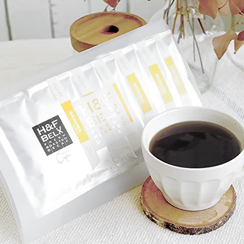 H&F BELX デカフェコーヒー 6袋 (カフェインレス) (バナナ)