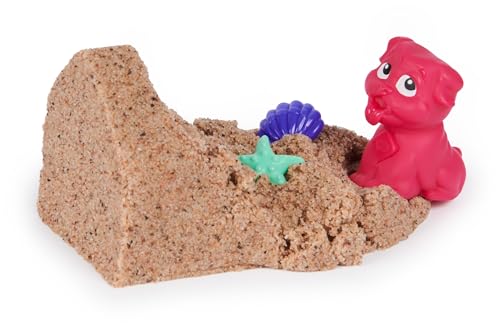Kinetic Sand Hunde Häuschen - mit 170 g magischem Strandsand, 1 Hundefigur und Accessoires für kreativen Indoor-Sandspielspaß, für Kinder ab 3 Jahren