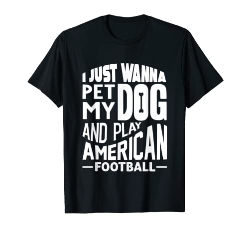 American Football Dad Shirt Hombres Amante del Fútbol Americano Camiseta