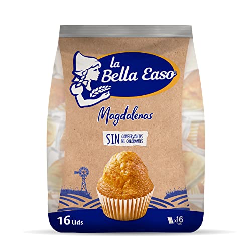 Magdalenas Redondas - Paquete de 16 uds, 464 g Cover
