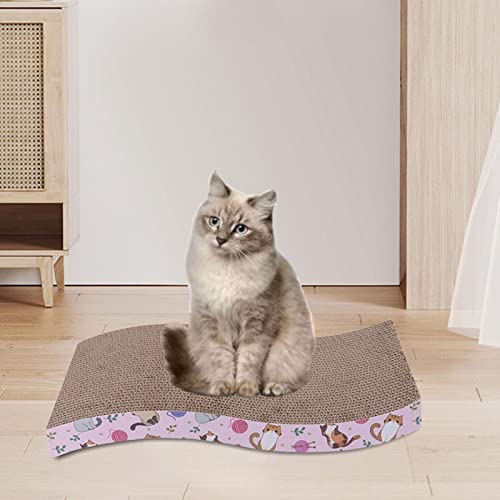 figatia Arranhadores de gato Papelão, Almofada de arranhar para gatos Camas para arranhar papelão on