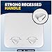 Five Oceans Boat Hatch, Marine Access Hatch, Boat Hatch Lids, Recessed Handle Locking System for Boat Yacht, 20-3/8