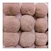 Produktbild Schlüsselanhänger 1PC 6cm / 2.4-in Fluffy Pompon Charms Pompom realer Kaninchen-Pelz-Schlüsselanhänger Keryrings DIY Vorhang Kissen Bekleidung Accessoires Dekorationen (Color : Noname Pink)