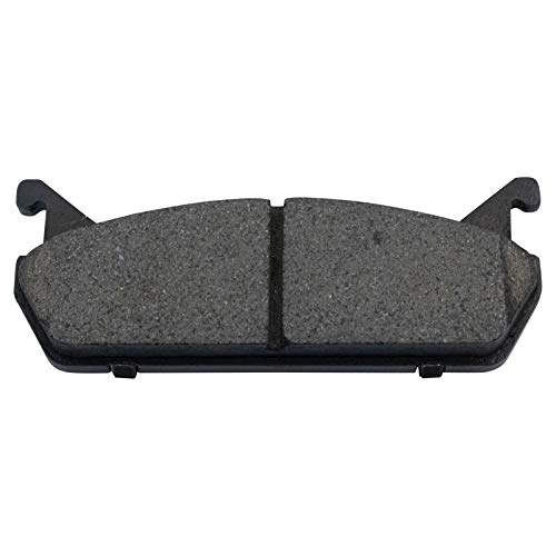 Image of TRQ Rear Brake Pad and Rotor Set Ceramic Compatible with 1990-1993 Mazda Miata