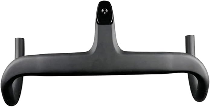 Ultralight Carbon Fiber Road Gravel Bikes Drop Bar Bicycle Handlebar T1000 Integrated Carbon Road Handlebar 28.6mm Internal Routing440mmx90mm