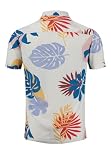KEYLARGO Koszula męska MSH KLSPLASH 1/2 Patterned, biały (1000), XXL