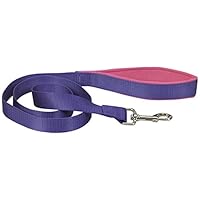 Camon Cane Parure Pettorina + Guinzaglio Similpelle Borchie Large Rosso