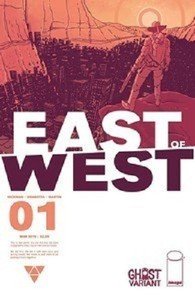 IMAGE COMICS EAST OF WEST #1 EXCLUSIVE RARE GHOST VARIANT HTF