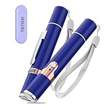 TBTeek Cat Toys for Indoor Cats, 2 Pieces, Rechargeable, 7 Adjustable Patterns, Interactive Kitten Pet Dog Red Dot Chase Light Toy for Cats Fun Playing ExerciseοΌBlueοΌ