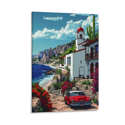 ؉pl  A[gG|X^[17  EH[A[g rO _CjO[ xbh[ Ǐ ǂ̊G16x24inch(40x60cm)